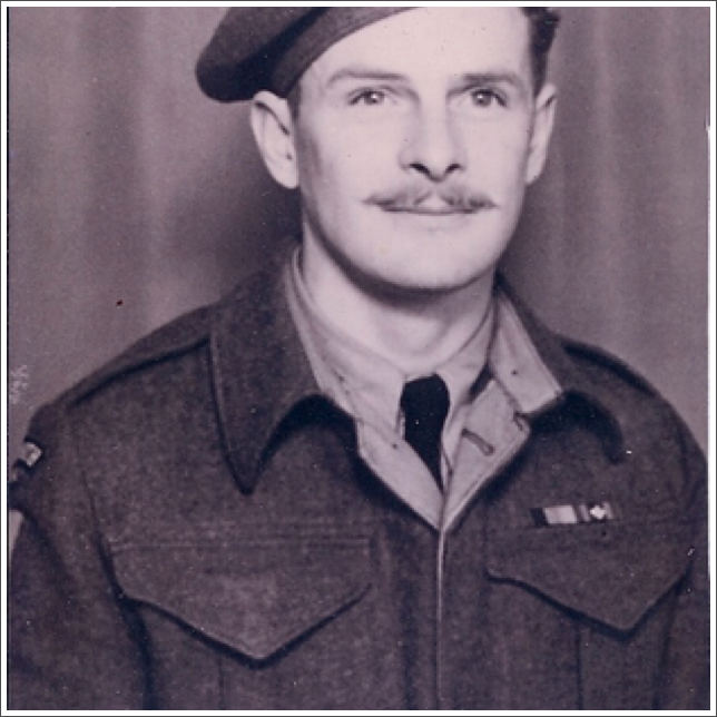Ralph McLeod Lebans served with the Seaforth Highlanders from Vancouver in the Sicilian and Italian campaign in World War II